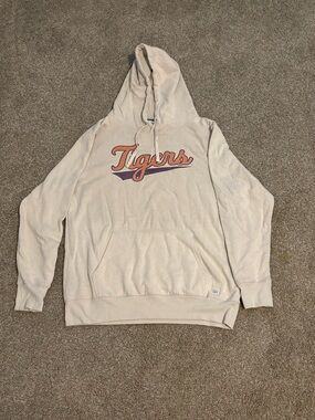 Clemson Tigers Homefield Pullover Hoodie - XL- Cream